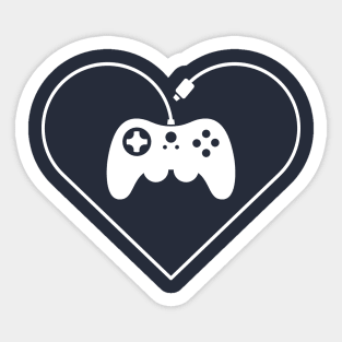 Gamer fan D-pad heart 2 Sticker